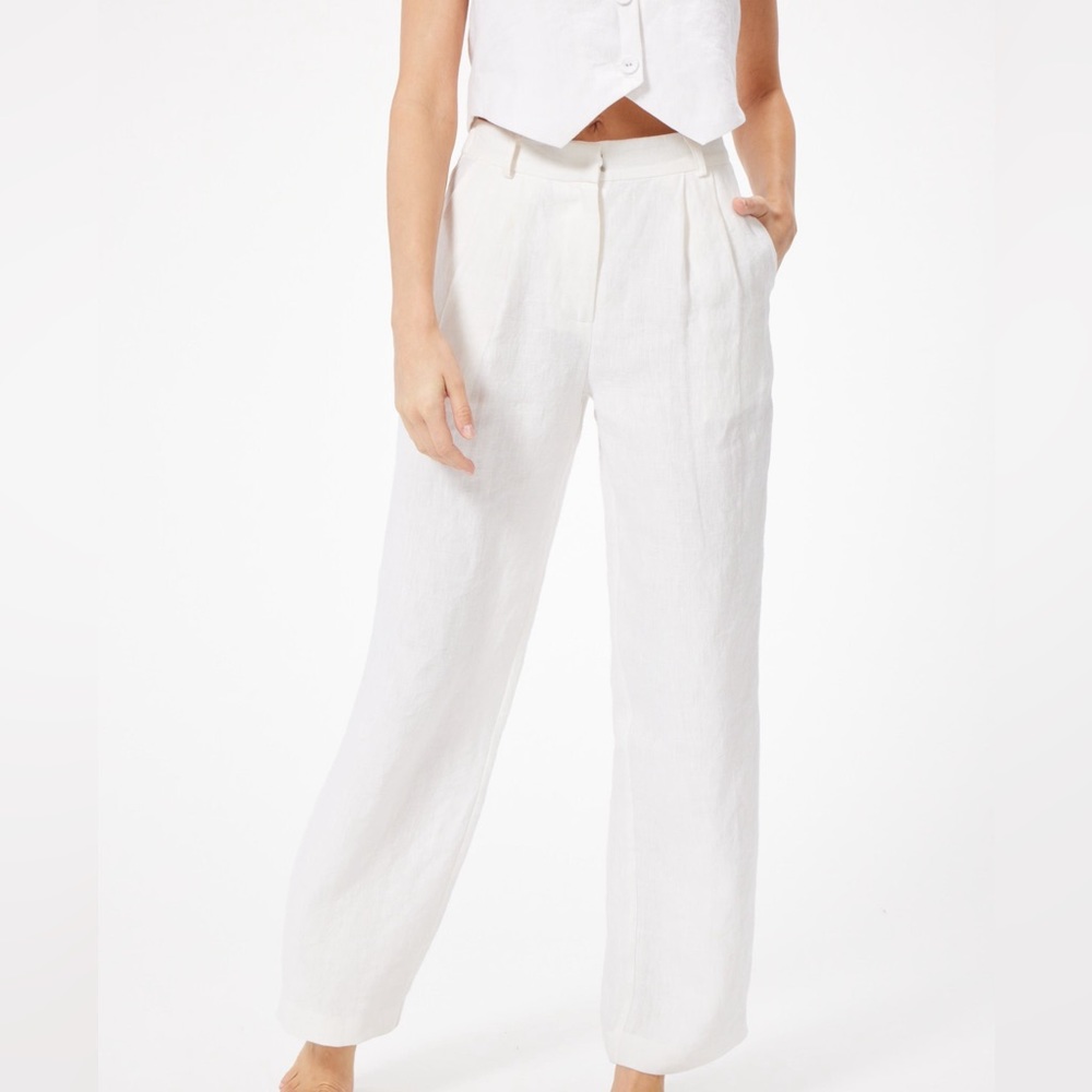 Imogen Linen Trouser - Large